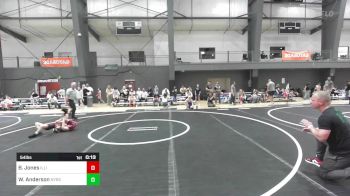 54 lbs Consolation - Boone Jones, Illinois Valley YW vs Walker Anderson, Nyssa Mat Club