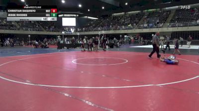 48 lbs Final - Christian DaQuisto, Whitehouse Stn vs Jesse Rhodes, Hollidaysburg