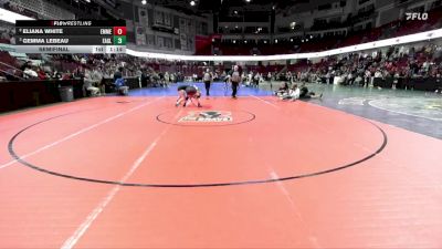 140 lbs Semifinal - Gemma Lebeau, Eagle vs Eliana White, Emmett