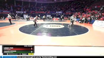 3A 170 lbs Cons. Round 1 - Jonny Fier, Barrington vs Mason Gougis, Romeoville (H.S.)