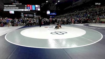 100 lbs Champ. Rd Of 128 - Gabe Terriquez, OK vs William McMurtrie, MD