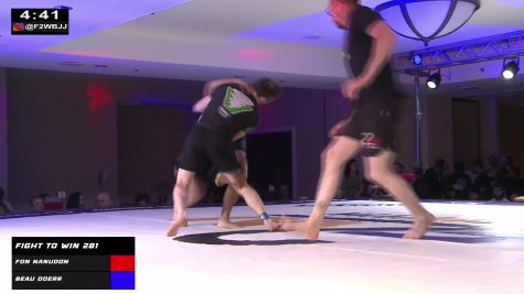 Beau Doerr vs Fon Nanudon 2025 Fight to Win 281