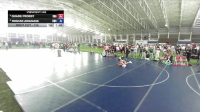 126 lbs 3rd Place Match - Quade Probst, Sanderson Wrestling Academy vs Tristan Zorzakis, Charger Wrestling Club