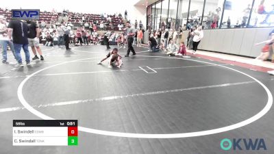 58 lbs Rr Rnd 3 - Isaac Swindell, Cowboy Wrestling Club vs Cortezz Swindall, Tonkawa Takedown Club