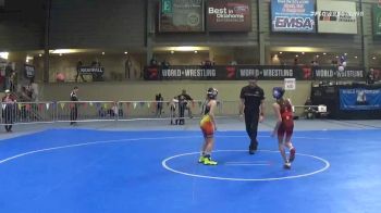 73 lbs Consolation - KyLee Smith, Moore Youth Wrestling vs Anabelle Serratos, Reign WC