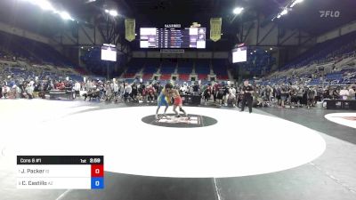 126 lbs Cons 8 #1 - Jaxton Packer, ID vs Christian Castillo, AZ