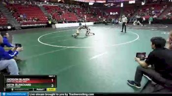 D2-126 lbs Cons. Round 1 - Jackson Blaken, Gale-Ett.-Tr./Mel.-Min. vs Ostin Blanchard, Campbellsport