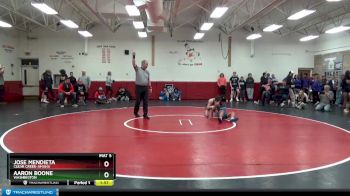 120 lbs Round 2 - Aaron Boone, Washington vs Jose Mendieta, Clear Creek-Amana