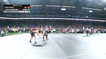 D1-157 lbs Quarterfinal - Dallas Korponic, Hartland vs Dax Fegley, Troy