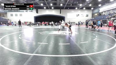 157 lbs Cons. Round 4 - Michael Shannon, Southeastern vs Ellis Otting, Cumberland (Tenn.)