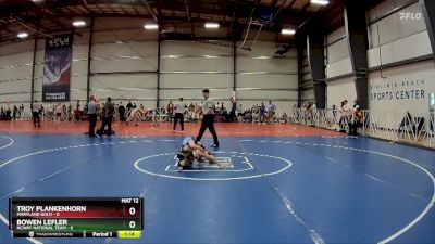 76 lbs Rd# 8- 12:30pm Saturday Final Pool - Bowen Lefler, NCWAY National Team vs Troy Plankenhorn, Maryland GOLD