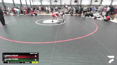 145 lbs Cons. Round 3 - Logan Utecht, WA vs Kayden Myers, WA