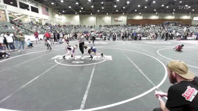 83 lbs Consi Of 4 - Jackson Phillips, MatTime vs Jace Shearer, Klamath Basin Warriors