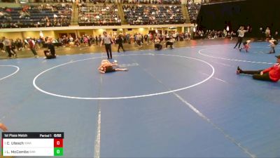 Boys 3rd-4th Grade - 59 1st Place Match - Cohen Utesch, Iowa vs Levi McCombs, Sebolt Wrestling Academy