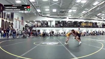 149 lbs 1st Place Match - Emmanuel Scordos, Baldwin Wallace vs Landyn Crance, Adrian