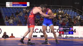 67 kg Quarterfinal - Alejandro Sancho, USA vs Luis Centeno, PUR
