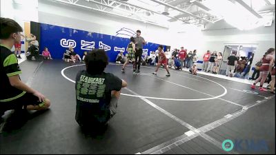 80/85 lbs Consolation - Michael March, Blanchard Wrestling Club vs Noah Green, Standfast