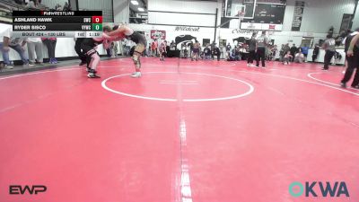 130 lbs Rr Rnd 3 - Ashland Hawk, Salina Wrestling Club vs Ryder Sisco, Verdigris Youth Wrestling