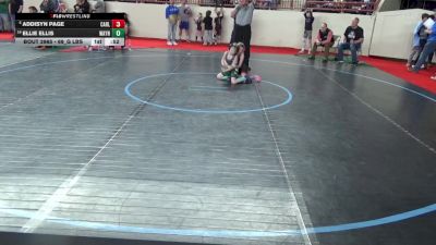 69_G lbs Consi Of 8 #2 - Addisyn Page, Carlisle vs Ellie Ellis, Waynesburg Central