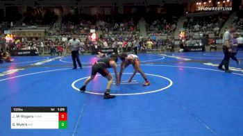 108 lbs Prelims - Jj McComas-Rogers, Cowboy WC vs Gunnar Myers, Mat Assassins WC