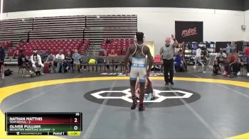 95 lbs Round 3 (8 Team) - Nathan Matthis, Team Revival vs Oliver Pulliam, Roundtree Wrestling Academy