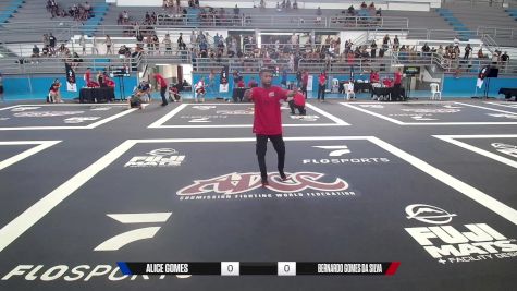 Alice Gomes vs Bernardo Gomes Da Silva 2025 ADCC Macae