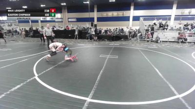 72 lbs 5th Place - Max Leighty, Stampede WC vs Easton Chipman, Askeo International
