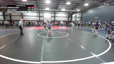 Consi Of 8 #2 - Sterling Leddy, Parish vs Nico Aurilia, West Milford