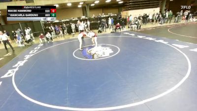 145 lbs Semifinal - Giancarla Garduno, Unattached vs Macee Hammond, Robinson