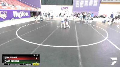 87 lbs Champ. Round 1 - Ezra Turner, ID vs Tyler Gerhold, IA