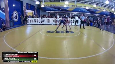 138 lbs Cons. Round 2 - Neil Gilady, Cowboy Wrestling Club vs Aiden Arnold, Bronco Elite Wrestling