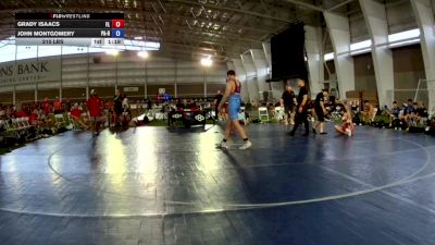 215 lbs Grady Isaacs, Florida vs John Montgomery, Pennsylvania Red