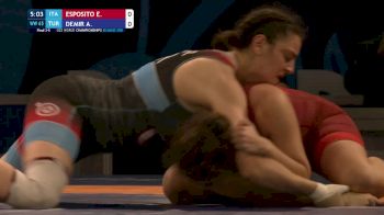 65 kg Final 3-5 - Elena Esposito, Ita vs Asli Demir, Tur