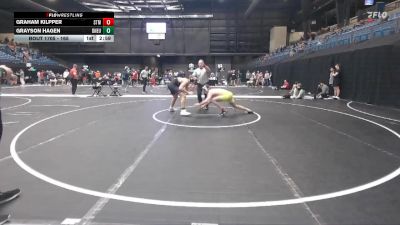 165 lbs 1st Place Match - Graham Kilpper, University Of Saint Mary (KS) vs Grayson Hagen, Doane University