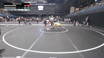 165 lbs 1st Place Match - Graham Kilpper, University Of Saint Mary (KS) vs Grayson Hagen, Doane University
