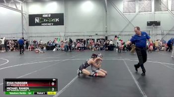 84 lbs Semis (4 Team) - Ryan Farissier, Mat Warriors Black vs Michael Rankin, Mat Warriors Orange