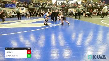 49 lbs Round Of 16 - Luke Ellis, F-5 Grappling vs Barrett McManus, Piedmont