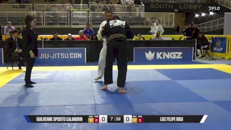 Luiz Felipe Rigo vs Guilherme Sposito Calandrin 2025 Pan Jiu Jitsu IBJJF Championship
