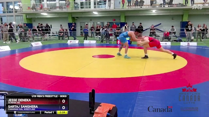 80kg Cons. Round 4 - Jesse Deneka, Schewa WC vs Sartaj Sanghera ...