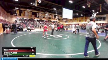 113 lbs Cons. Round 3 - Mateo Becerra, Liberty vs Syruss Flores, Paloma Valley