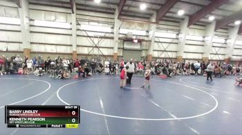 70 lbs Quarterfinal - Kenneth Pearson, Roy Wrestling Club vs Barry Lindley, Morgan Wrestling Club