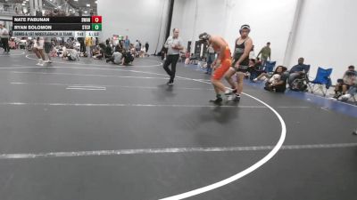 190 lbs Semis & 1st Wrestleback (8 Team) - Nate Fabunan, Savage WA Nightmares vs Ryan Solomon, Steller Trained Caij Vanda