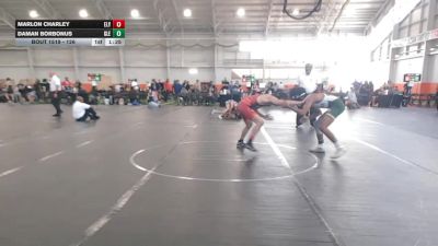 126 lbs Round 5 - Daman Borbonus, GLENOAK vs Marlon Charley, Elyria