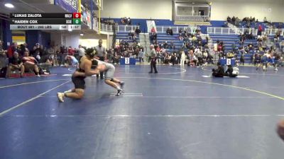285 lbs Qtr-finals - Lukas Zalota, Malvern Prep vs Haiden Cox, Science Hill-TN