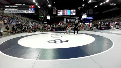 126 lbs Cons. Sub-rd Of 32 - Gabe Showers, IA vs Michael Fudge, MO