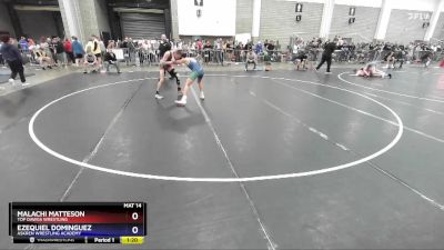 126 lbs Cons. Round 2 - Malachi Matteson, Top Dawgs Wrestling vs Ezequiel Dominguez, Askren Wrestling Academy