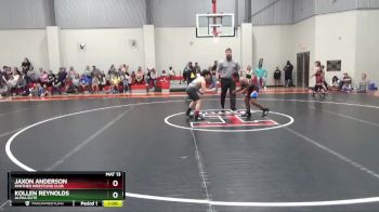 112 lbs Quarterfinal - Jaxon Anderson, Panther Wrestling Club vs Kollen Reynolds, Alpha Elite