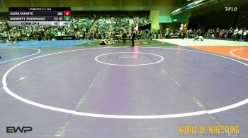 135 lbs Consi Of 4 - Zaira Duarte, Oakridge Mat Club vs Serenity Rodriguez, 951 Wrestling Club