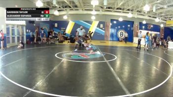 138 lbs Round 4 (8 Team) - Davidson Taylor, OutKast WC vs Alexander Esparza, Panhandle Gator Dogs