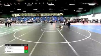 120 lbs Consolation - Peyton Fenton, OH vs Jacob Jones, CA